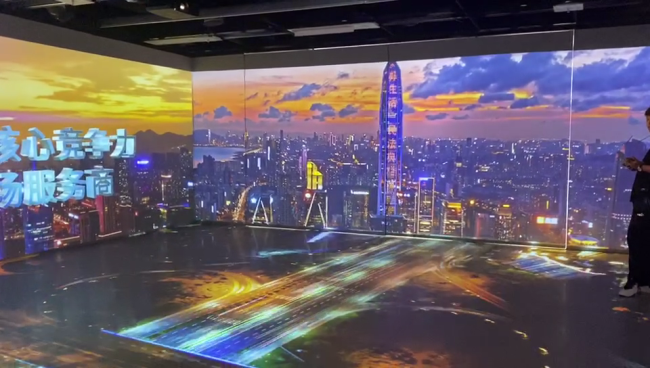 美貌與實力并存，SEEMILE打造沉浸空間企業(yè)展廳